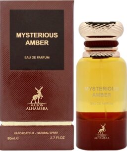Mysterious Amber Eau de Parfum for Men, Maison Alhambra.